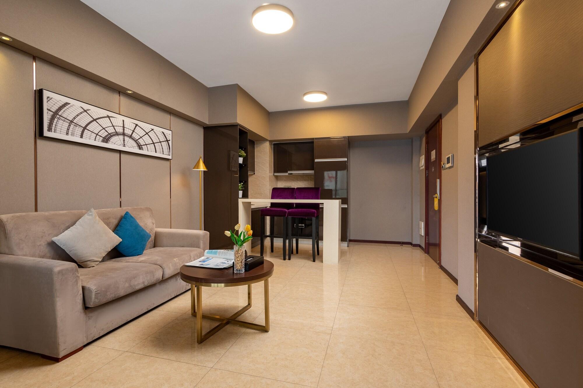 Foshan Poltton International Serviced Apartment-Canton Fair Free Shuttle Bus Buitenkant foto