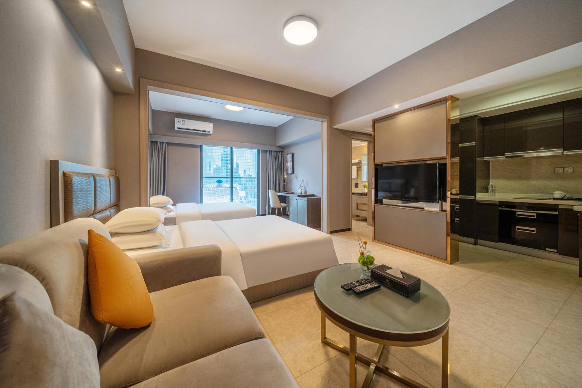 Foshan Poltton International Serviced Apartment-Canton Fair Free Shuttle Bus Buitenkant foto