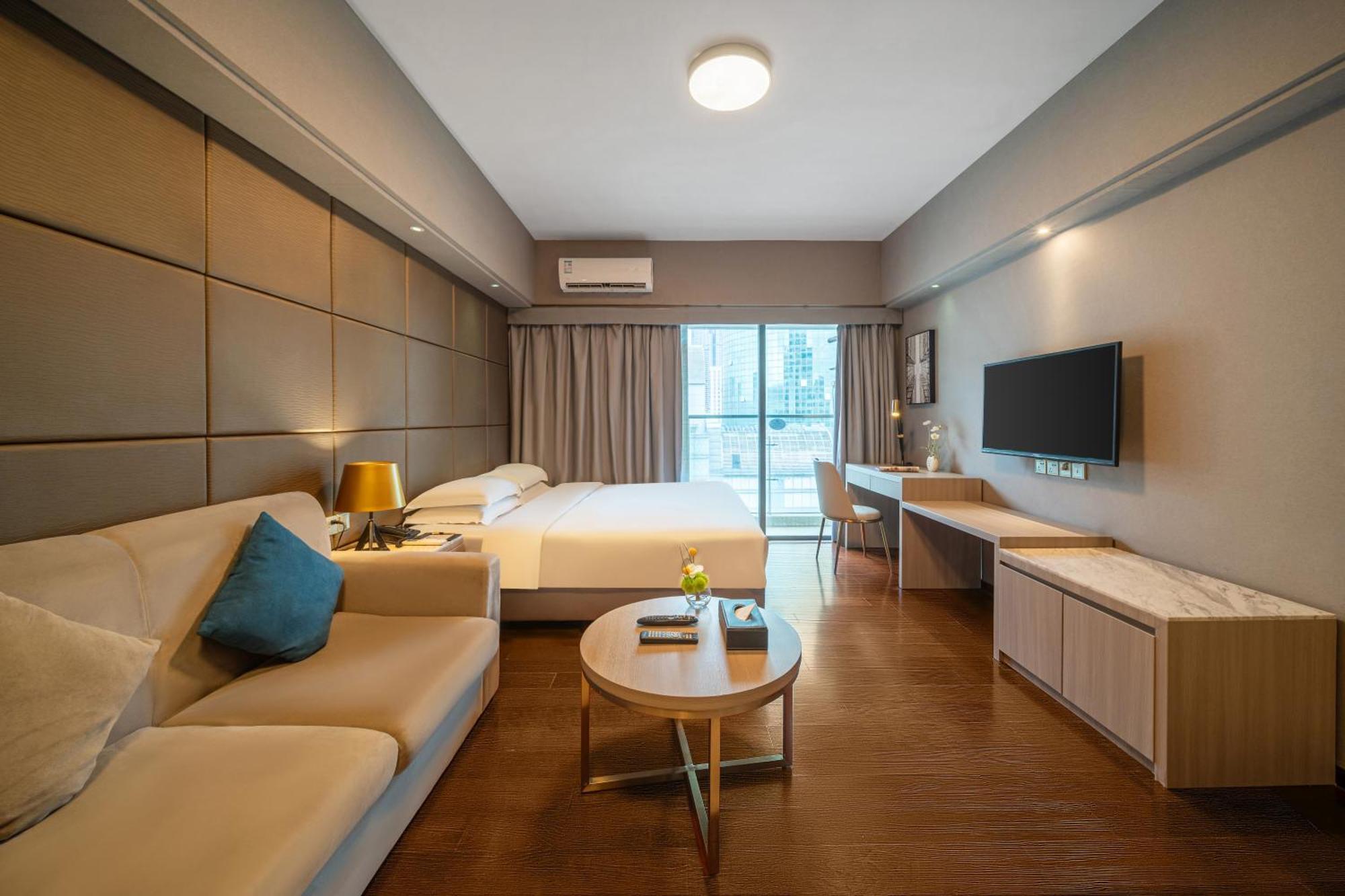 Foshan Poltton International Serviced Apartment-Canton Fair Free Shuttle Bus Buitenkant foto