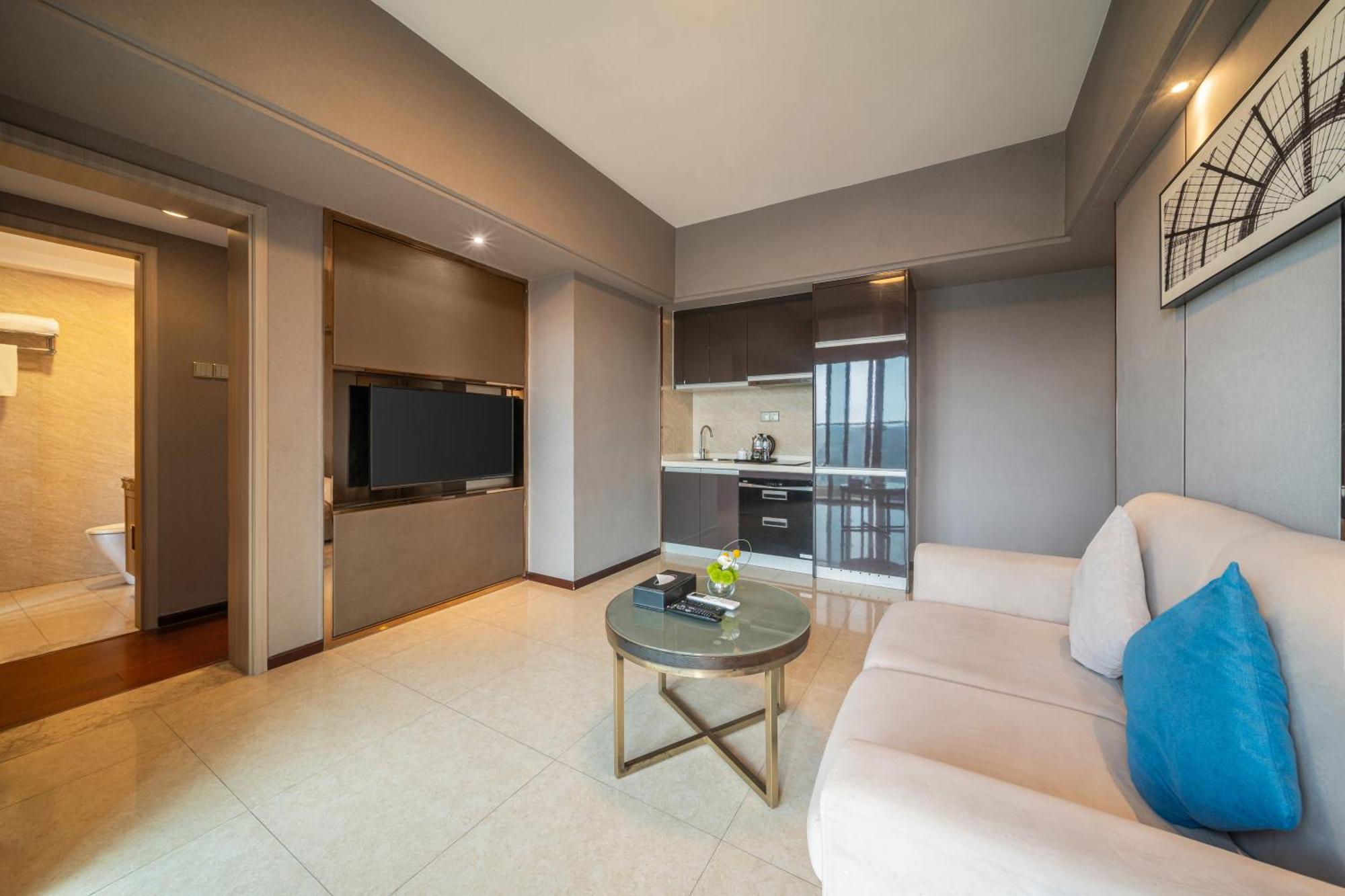 Foshan Poltton International Serviced Apartment-Canton Fair Free Shuttle Bus Buitenkant foto