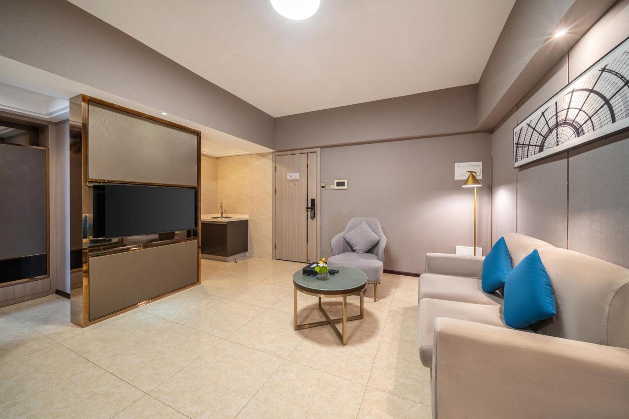 Foshan Poltton International Serviced Apartment-Canton Fair Free Shuttle Bus Buitenkant foto