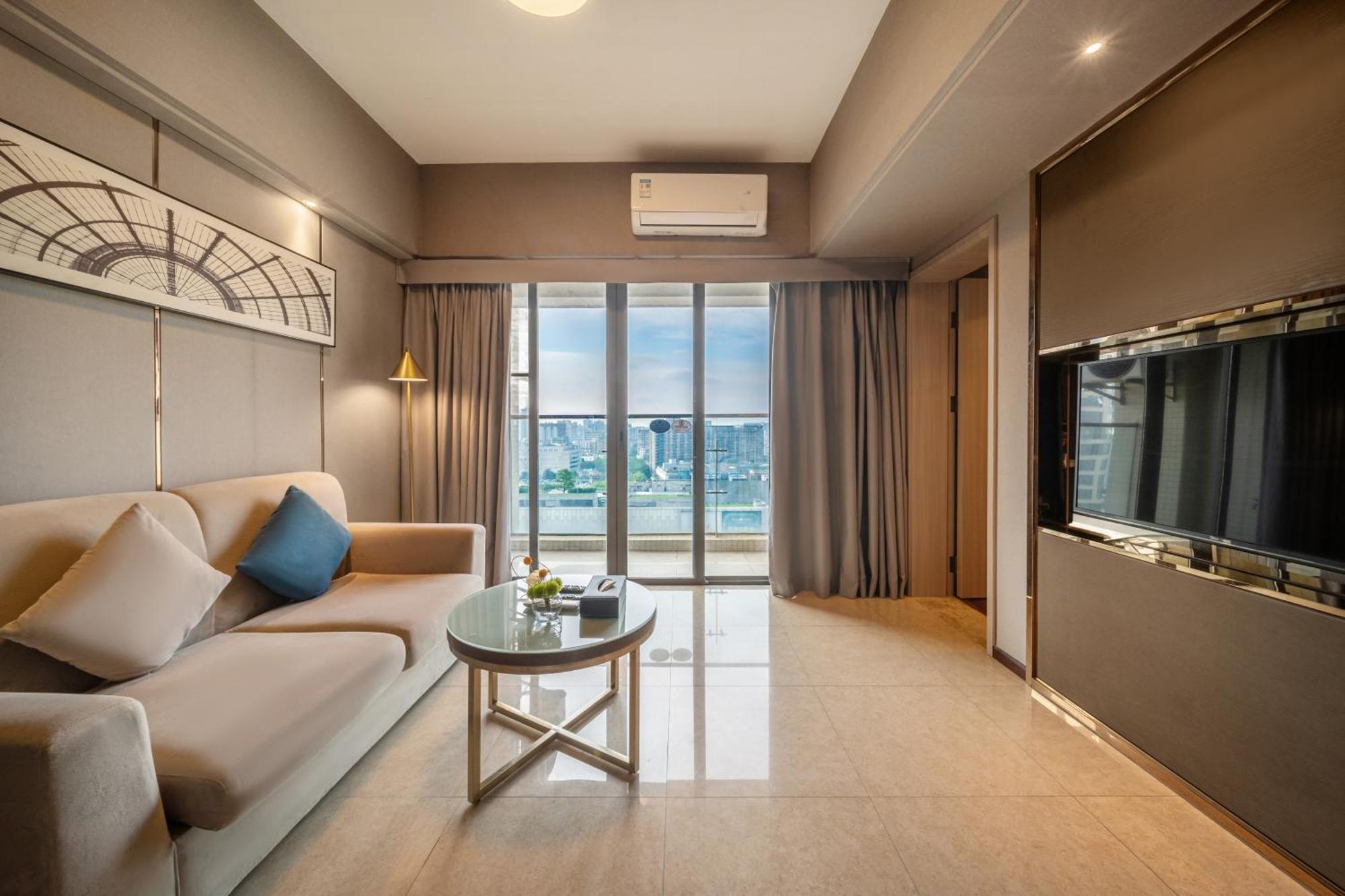 Foshan Poltton International Serviced Apartment-Canton Fair Free Shuttle Bus Buitenkant foto