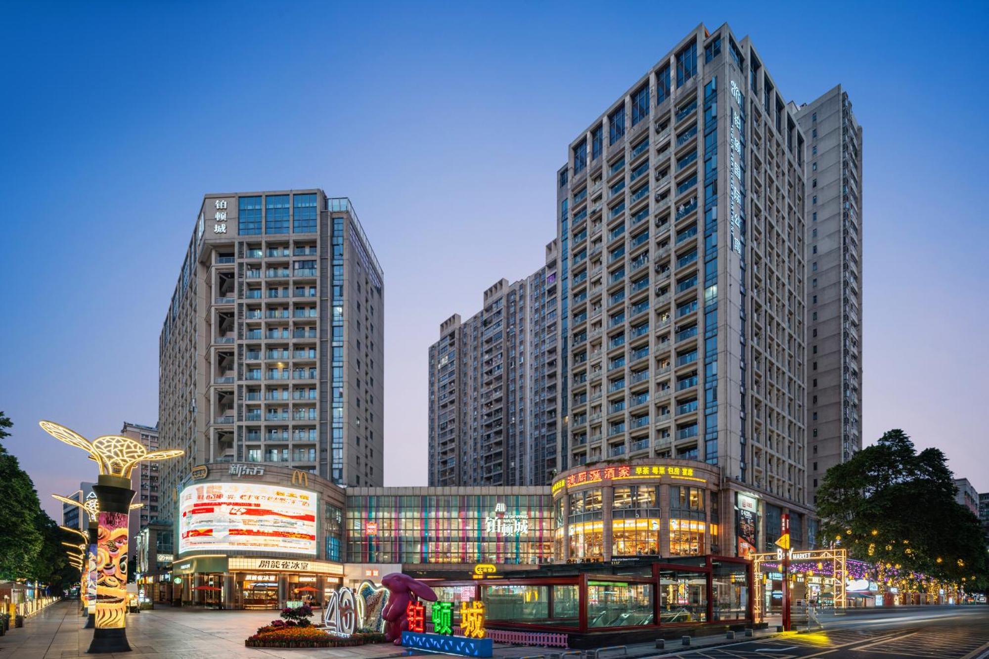Foshan Poltton International Serviced Apartment-Canton Fair Free Shuttle Bus Buitenkant foto