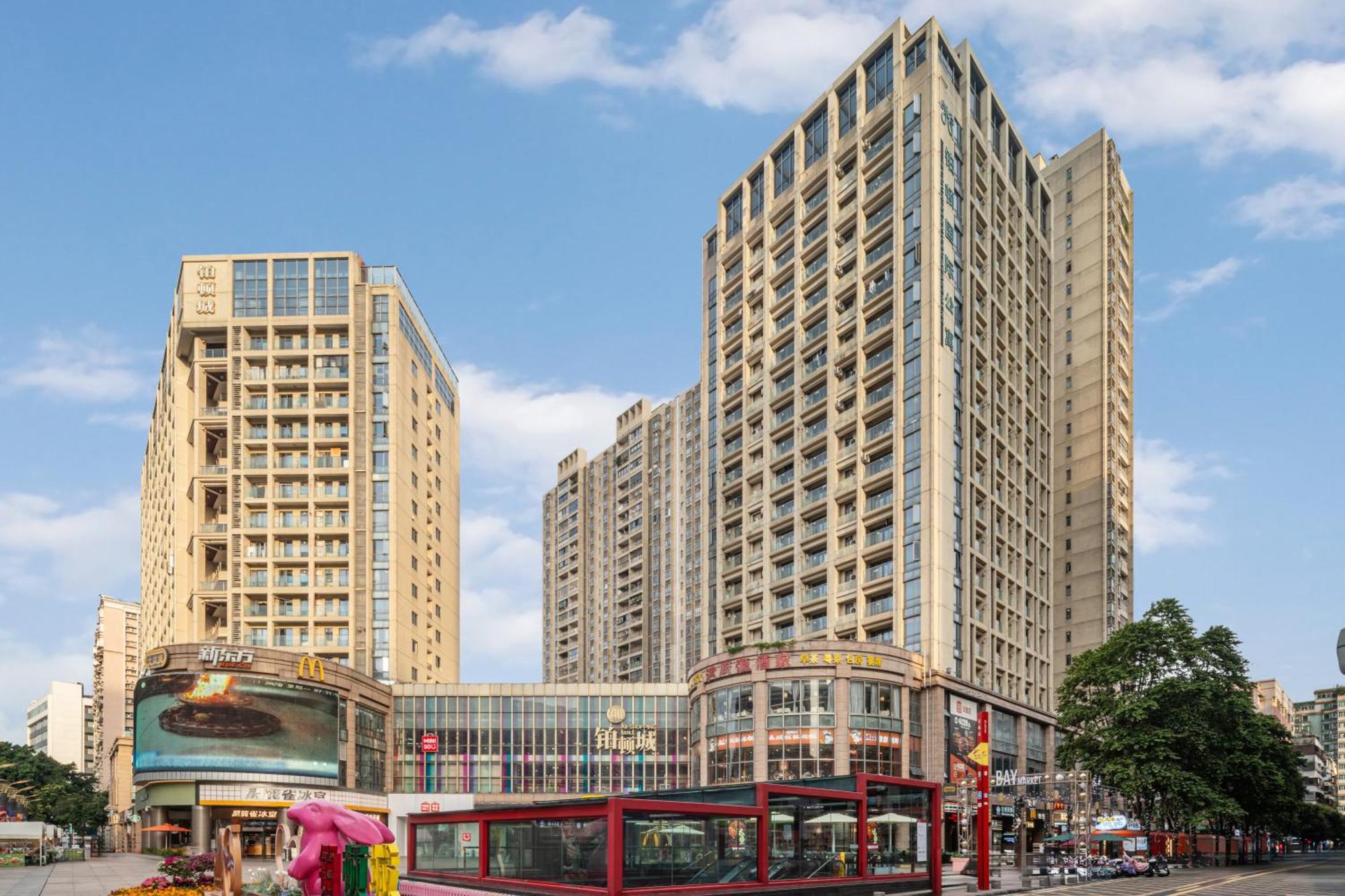 Foshan Poltton International Serviced Apartment-Canton Fair Free Shuttle Bus Buitenkant foto